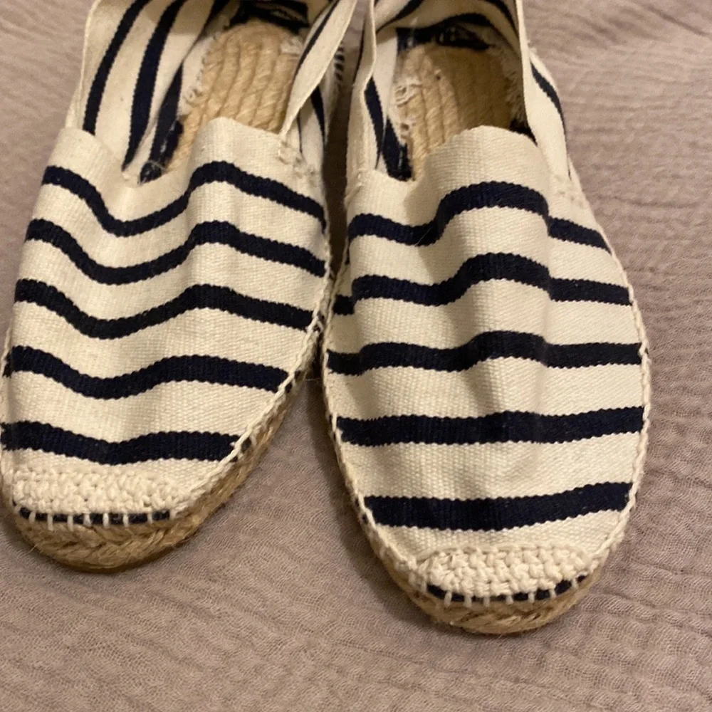 COUSU MAIN 39 CEE striped espadrilles. Size 39 . New